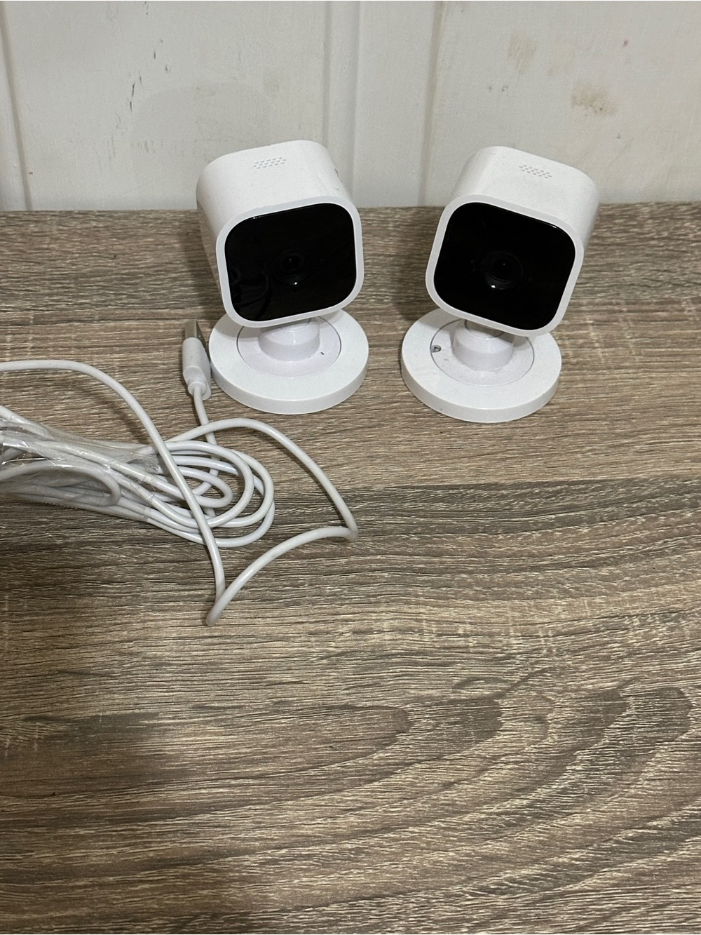 Blink Mini Indoor Plug-In HD Smart Security Camera - Pack of 2